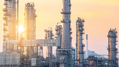 بيانات لأقوى خمس أنشطة صناعية في المملكة العربية السعودية