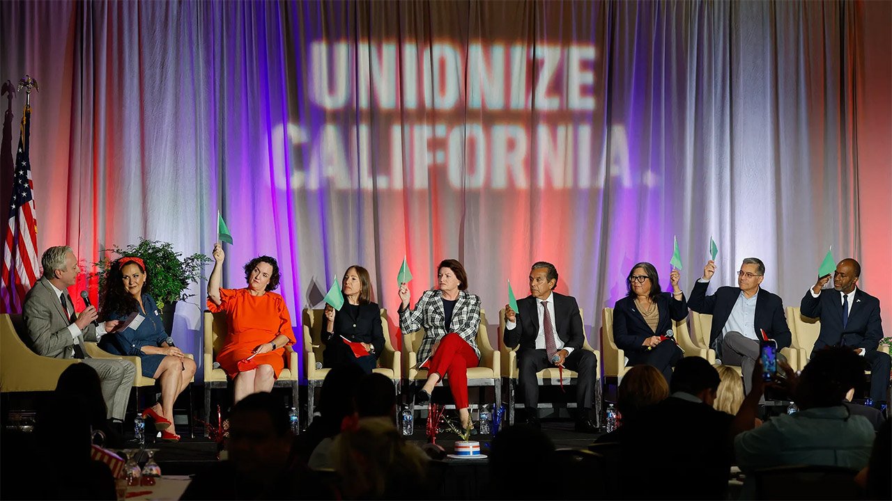 سبعة ديمقراطيين يتنافسون لخلافة جافين نيوسوم أمام نقابات كاليفورنيا الكبرى