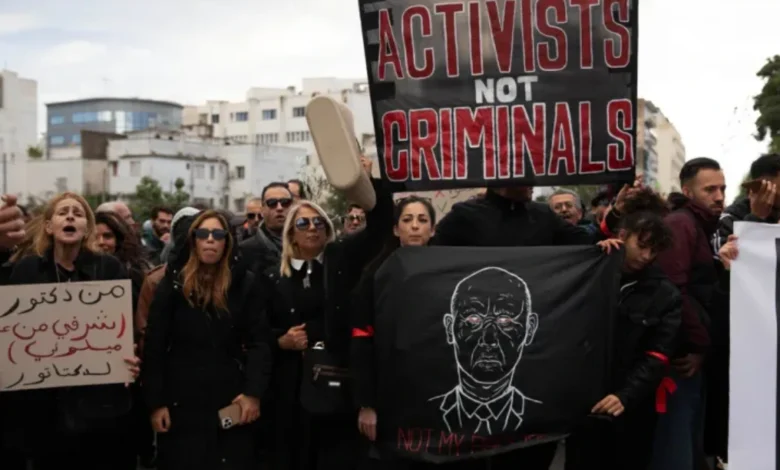 Tunisia hands long prison sentences to opposition, business, media figures